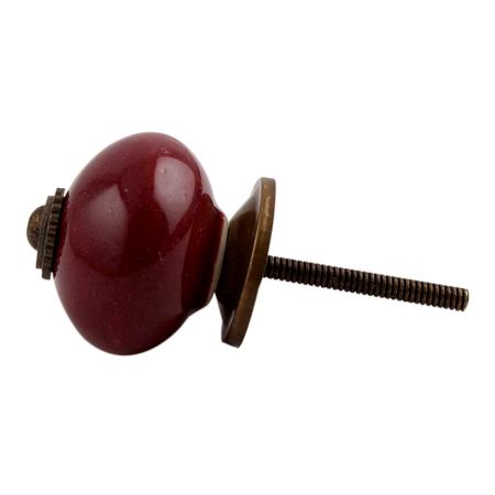 Solid Cherry Antique Fitting Cabinet  Knob